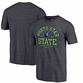 Minnesota Timberwolves Fanatics Branded Navy North Star State Hometown Collection Tri Blend T-Shirt,baseball caps,new era cap wholesale,wholesale hats